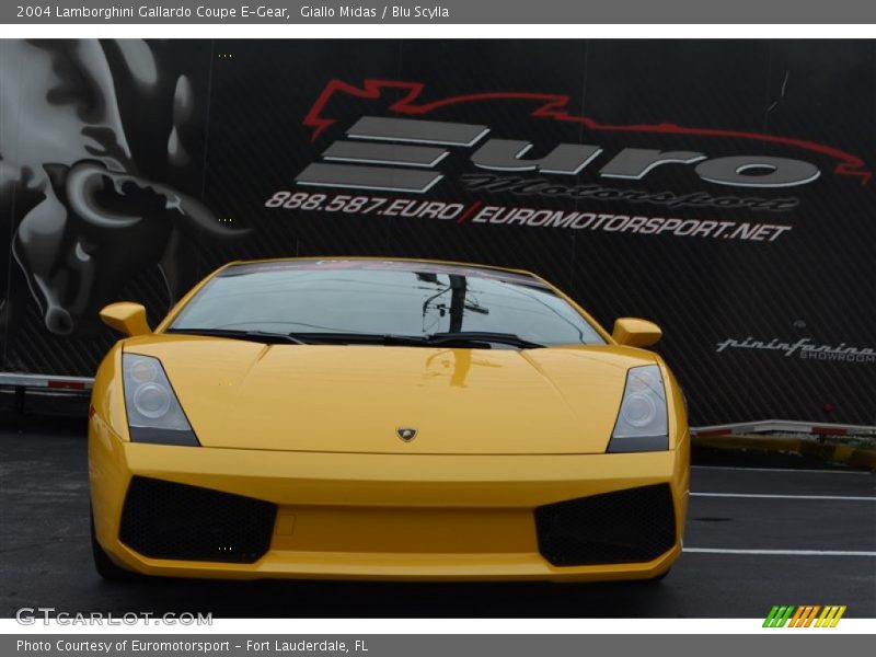 Giallo Midas / Blu Scylla 2004 Lamborghini Gallardo Coupe E-Gear