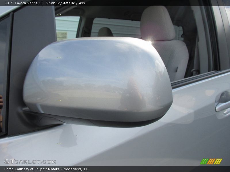 Silver Sky Metallic / Ash 2015 Toyota Sienna LE