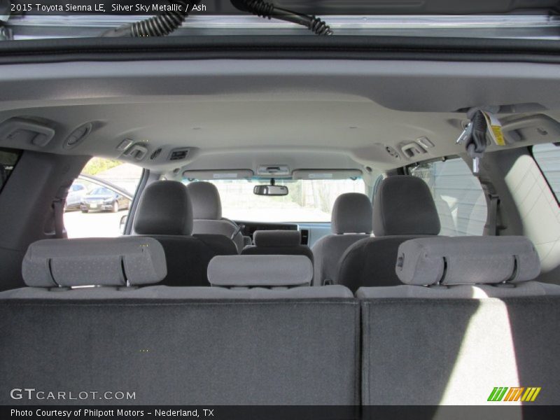 Silver Sky Metallic / Ash 2015 Toyota Sienna LE