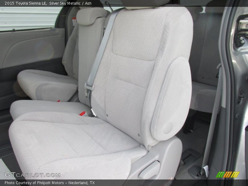 Silver Sky Metallic / Ash 2015 Toyota Sienna LE