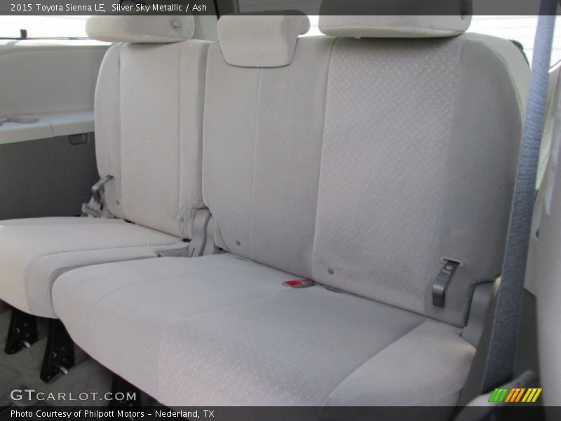 Silver Sky Metallic / Ash 2015 Toyota Sienna LE
