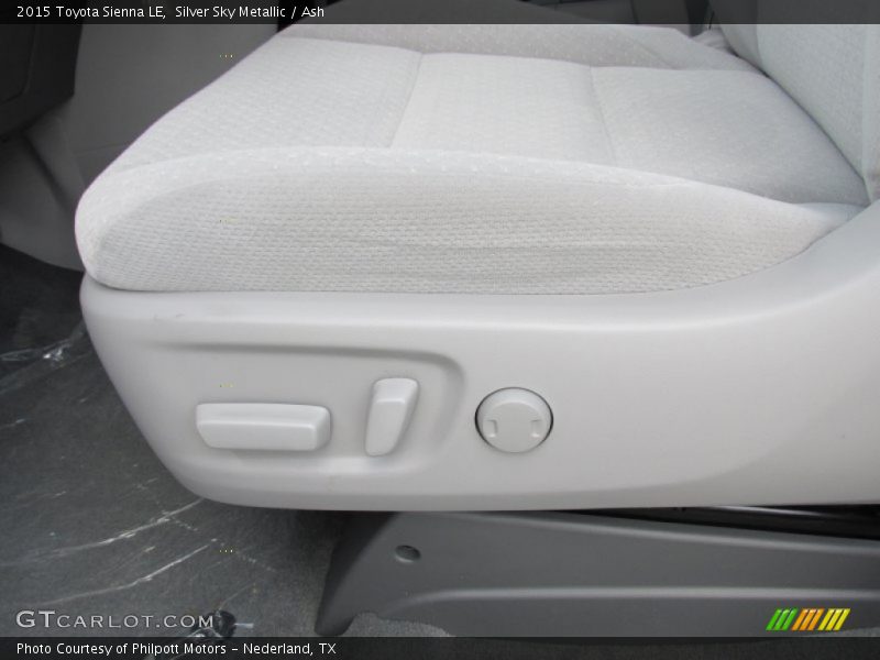 Silver Sky Metallic / Ash 2015 Toyota Sienna LE