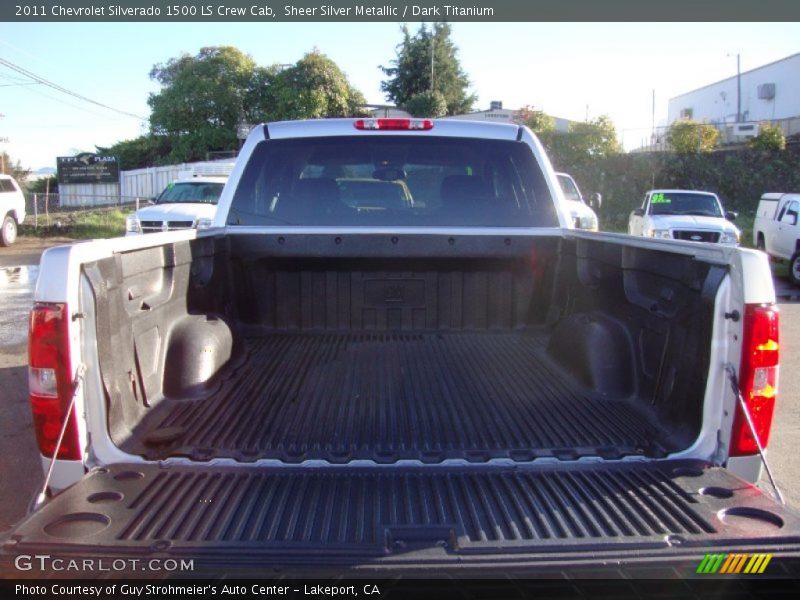 Sheer Silver Metallic / Dark Titanium 2011 Chevrolet Silverado 1500 LS Crew Cab