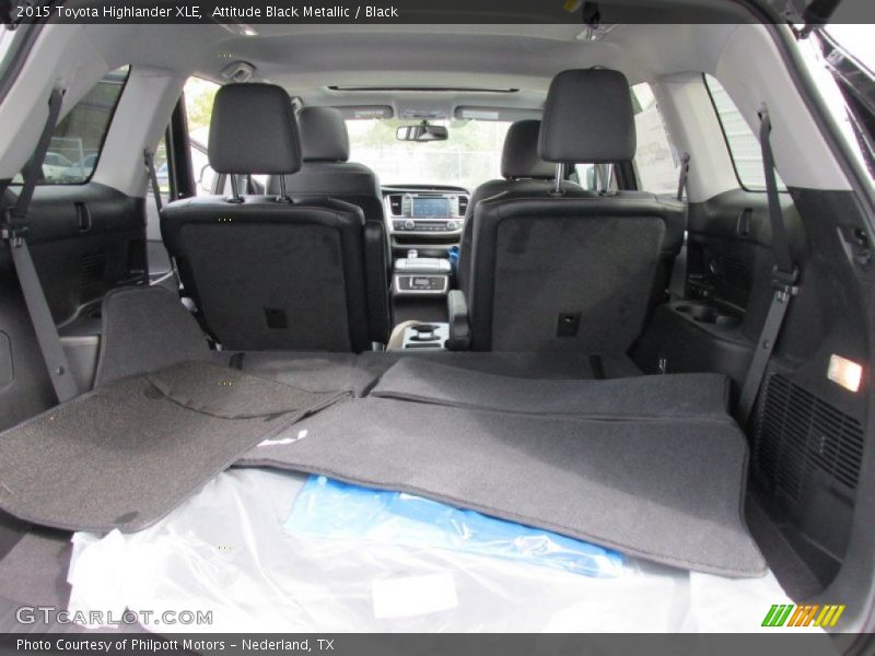 Attitude Black Metallic / Black 2015 Toyota Highlander XLE