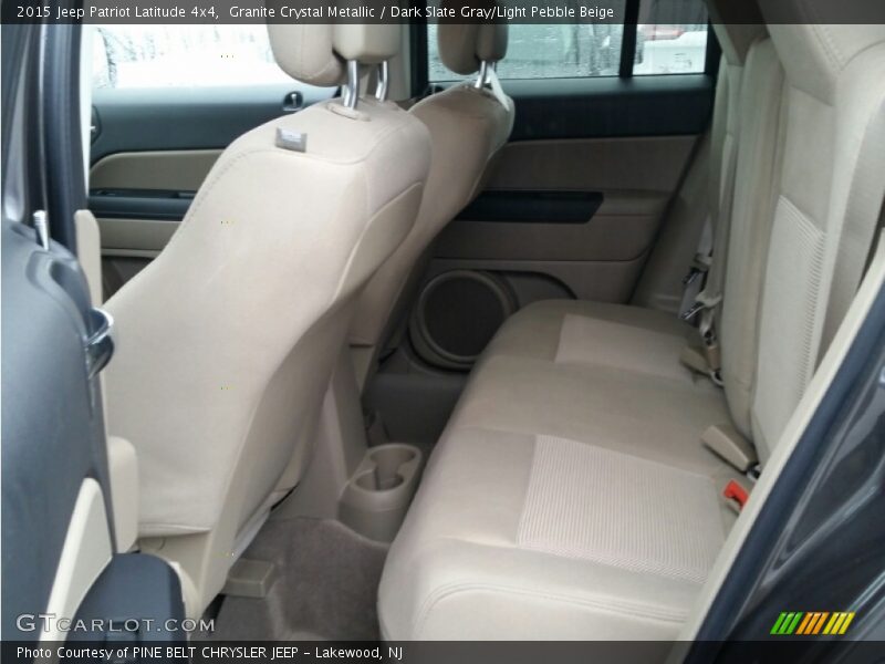 Granite Crystal Metallic / Dark Slate Gray/Light Pebble Beige 2015 Jeep Patriot Latitude 4x4