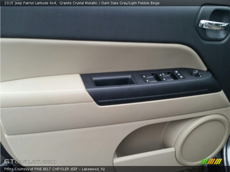 Granite Crystal Metallic / Dark Slate Gray/Light Pebble Beige 2015 Jeep Patriot Latitude 4x4