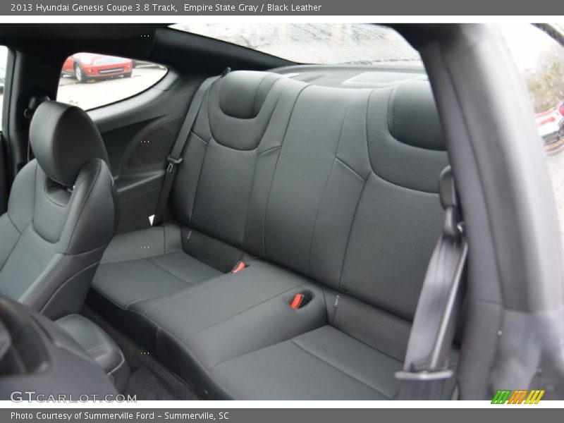 Rear Seat of 2013 Genesis Coupe 3.8 Track