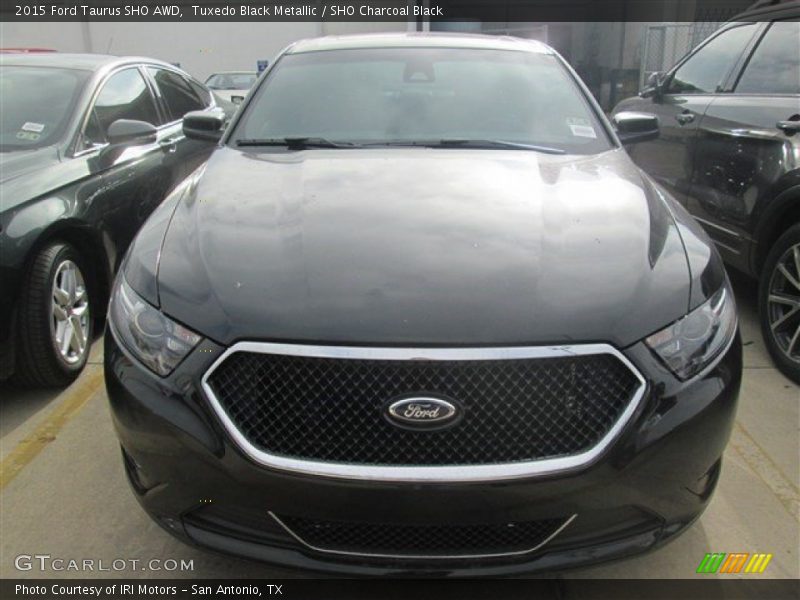 Tuxedo Black Metallic / SHO Charcoal Black 2015 Ford Taurus SHO AWD