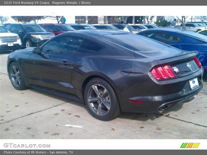 Magnetic Metallic / Ebony 2015 Ford Mustang V6 Coupe