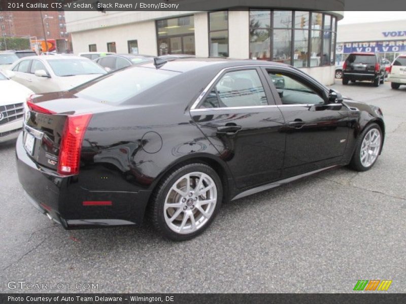 Black Raven / Ebony/Ebony 2014 Cadillac CTS -V Sedan