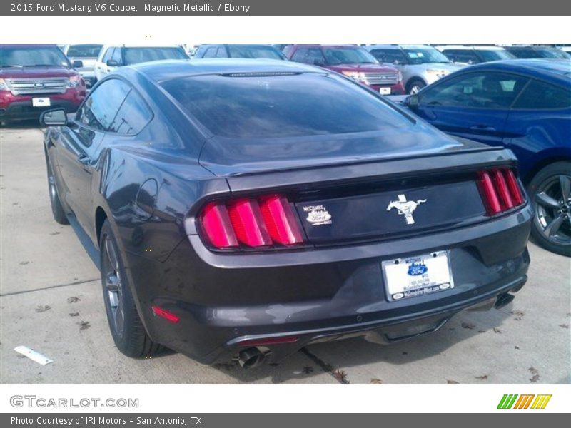 Magnetic Metallic / Ebony 2015 Ford Mustang V6 Coupe