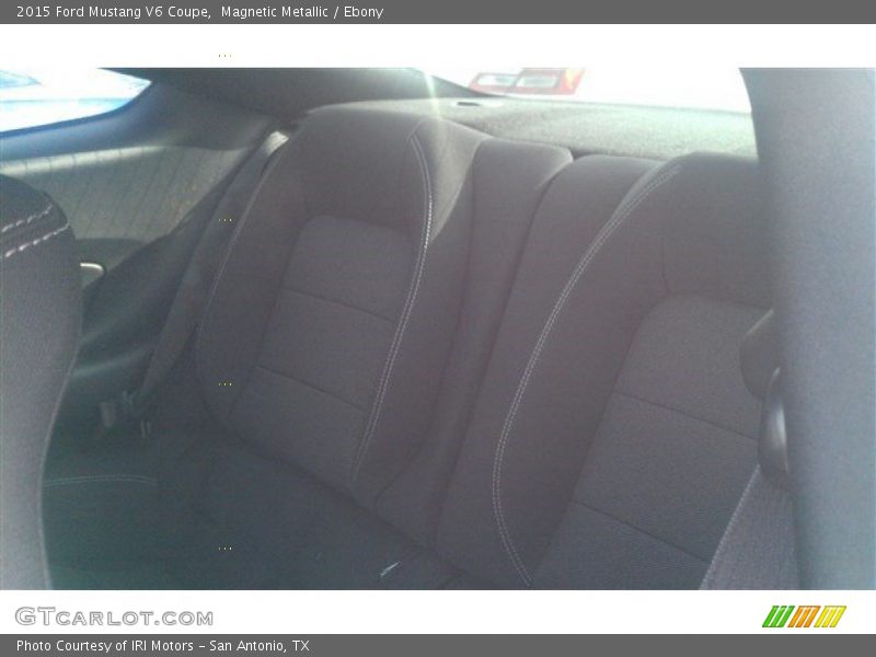 Magnetic Metallic / Ebony 2015 Ford Mustang V6 Coupe
