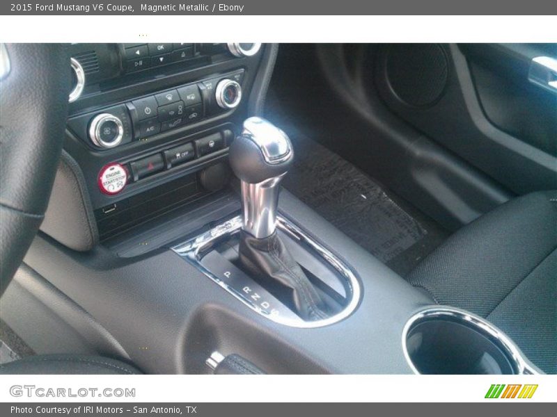Magnetic Metallic / Ebony 2015 Ford Mustang V6 Coupe