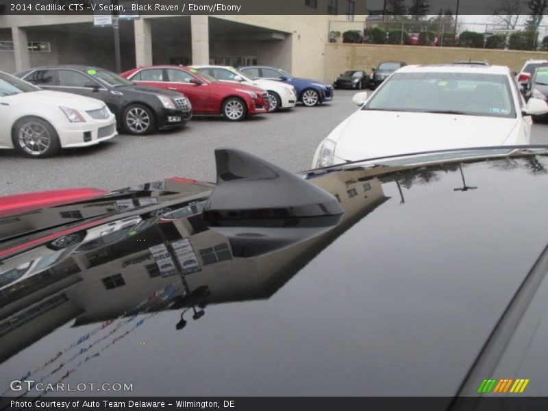 Black Raven / Ebony/Ebony 2014 Cadillac CTS -V Sedan