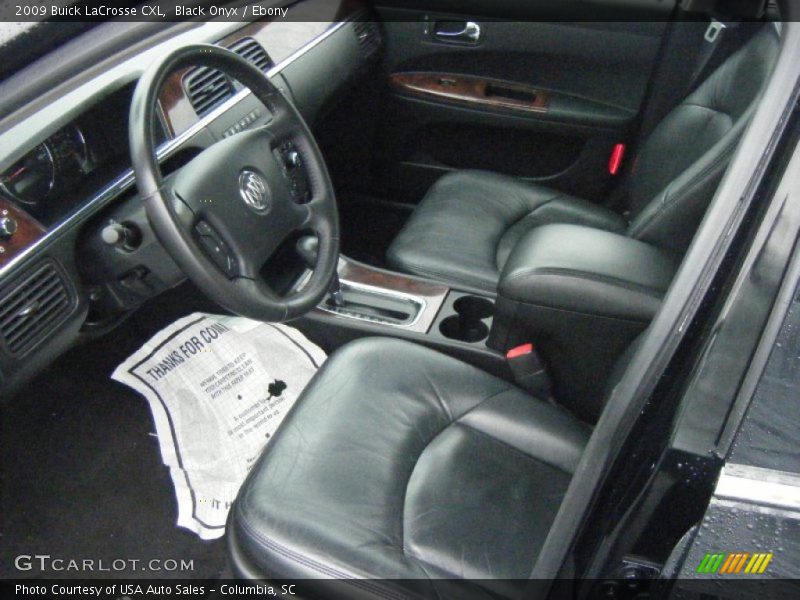 Black Onyx / Ebony 2009 Buick LaCrosse CXL