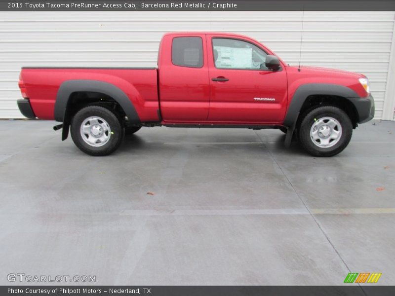  2015 Tacoma PreRunner Access Cab Barcelona Red Metallic