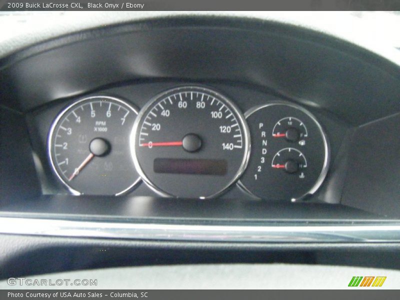 Black Onyx / Ebony 2009 Buick LaCrosse CXL
