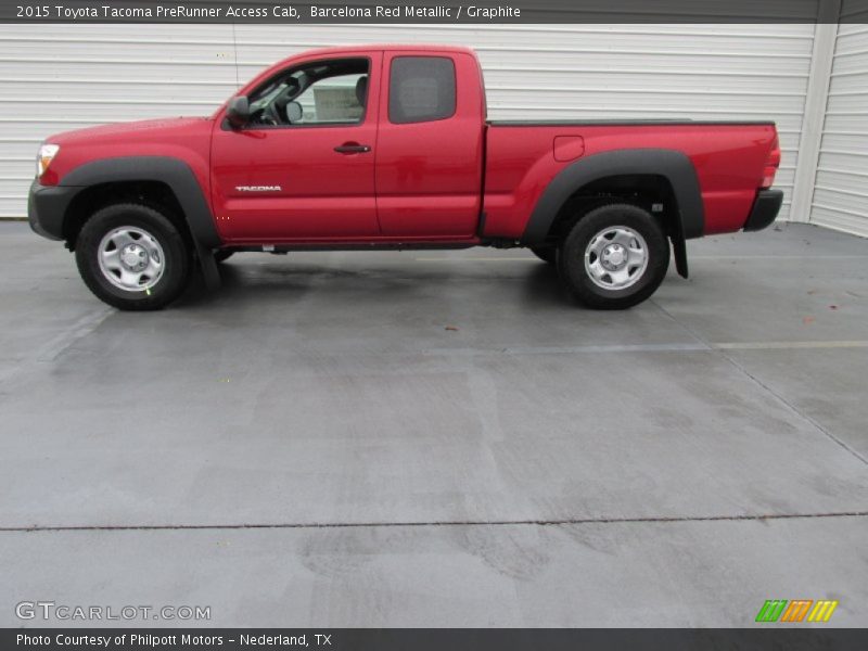  2015 Tacoma PreRunner Access Cab Barcelona Red Metallic