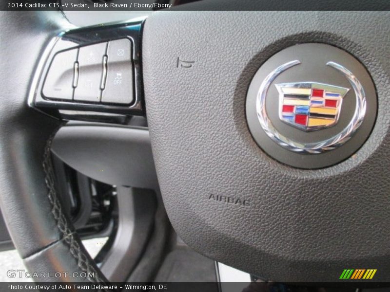 Black Raven / Ebony/Ebony 2014 Cadillac CTS -V Sedan