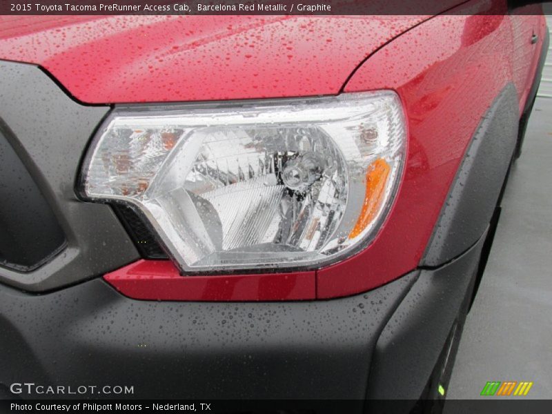 Barcelona Red Metallic / Graphite 2015 Toyota Tacoma PreRunner Access Cab