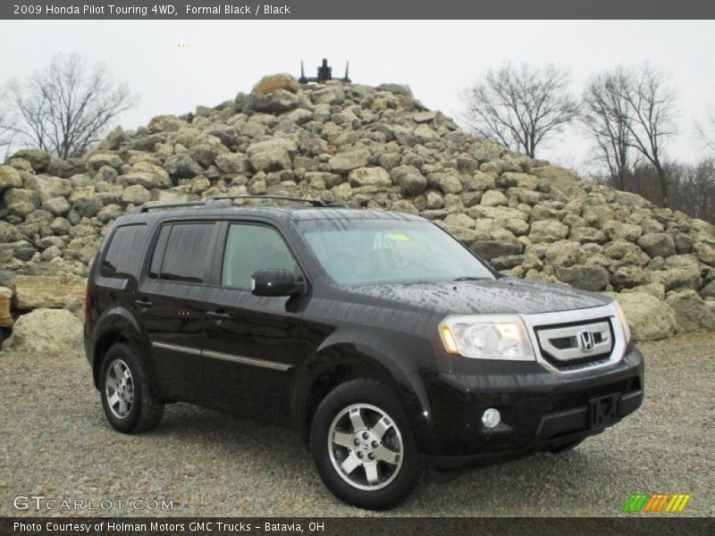 Formal Black / Black 2009 Honda Pilot Touring 4WD