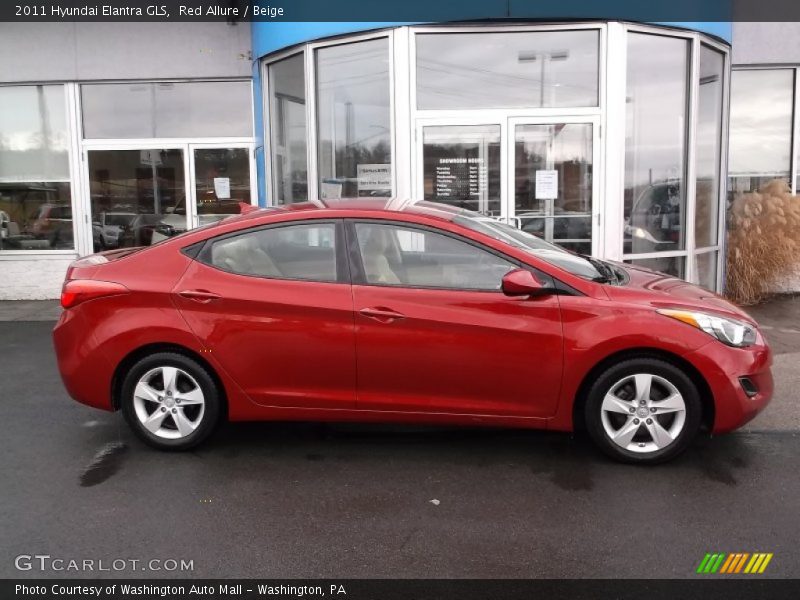  2011 Elantra GLS Red Allure