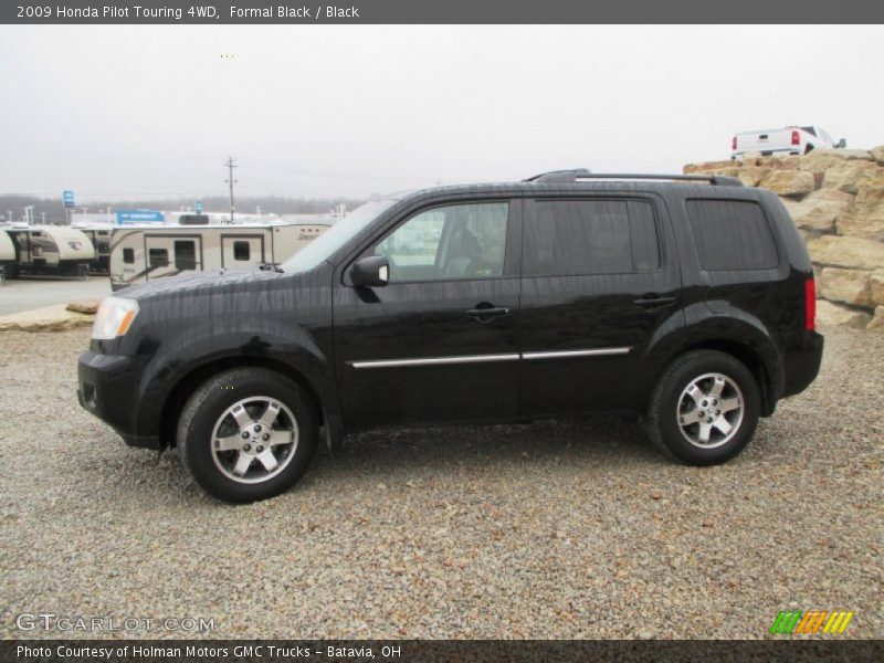 Formal Black / Black 2009 Honda Pilot Touring 4WD