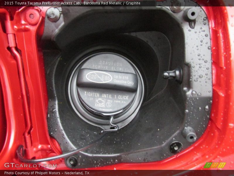 Barcelona Red Metallic / Graphite 2015 Toyota Tacoma PreRunner Access Cab