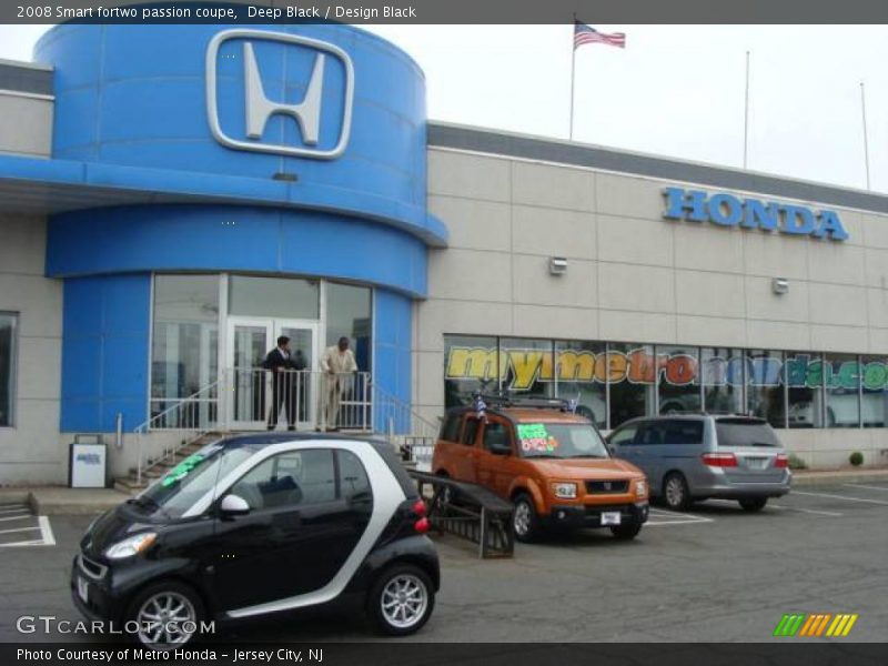 Deep Black / Design Black 2008 Smart fortwo passion coupe