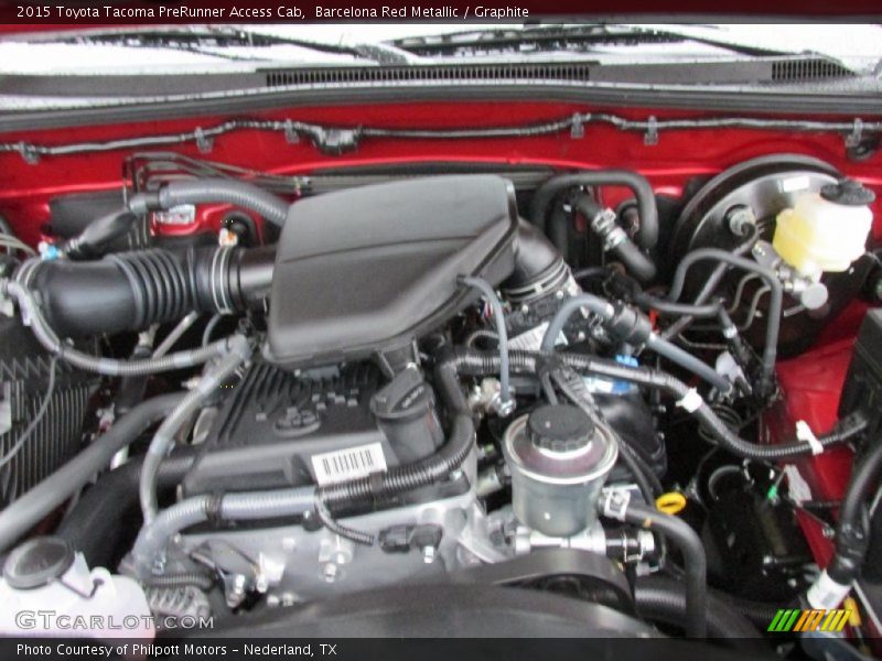 Barcelona Red Metallic / Graphite 2015 Toyota Tacoma PreRunner Access Cab