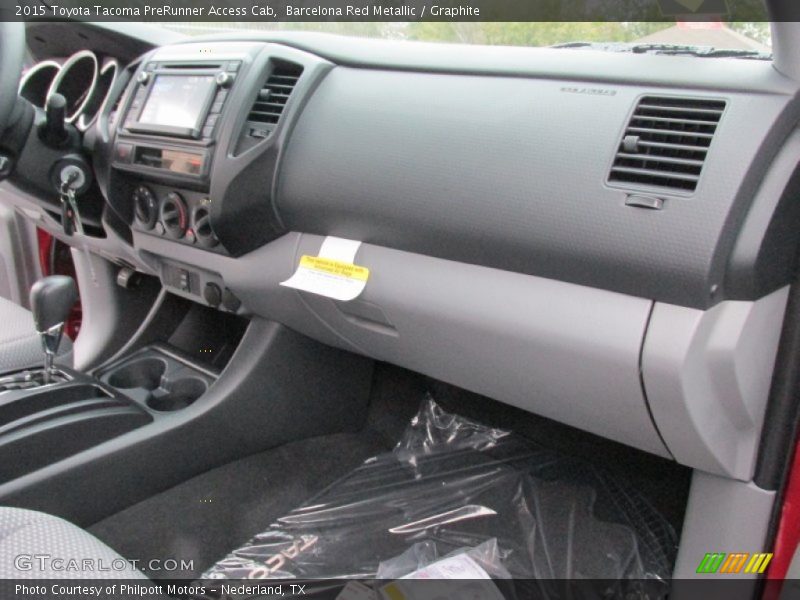 Barcelona Red Metallic / Graphite 2015 Toyota Tacoma PreRunner Access Cab