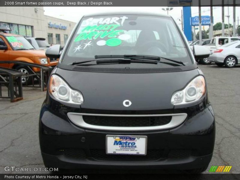 Deep Black / Design Black 2008 Smart fortwo passion coupe