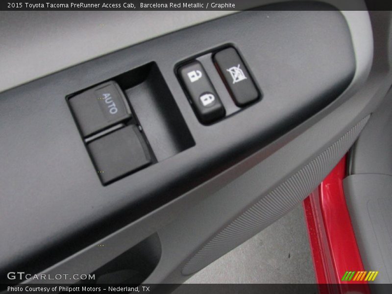 Barcelona Red Metallic / Graphite 2015 Toyota Tacoma PreRunner Access Cab