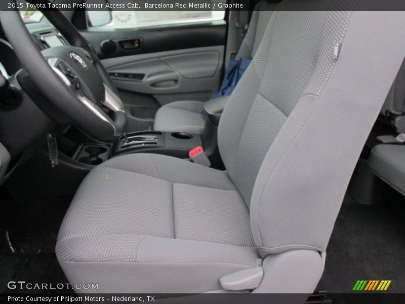 Barcelona Red Metallic / Graphite 2015 Toyota Tacoma PreRunner Access Cab