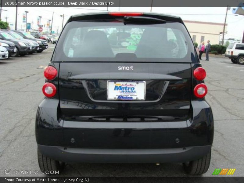 Deep Black / Design Black 2008 Smart fortwo passion coupe