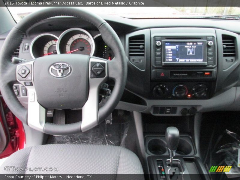 Dashboard of 2015 Tacoma PreRunner Access Cab