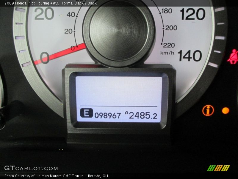 Formal Black / Black 2009 Honda Pilot Touring 4WD