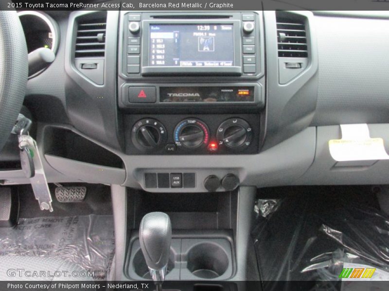 Controls of 2015 Tacoma PreRunner Access Cab