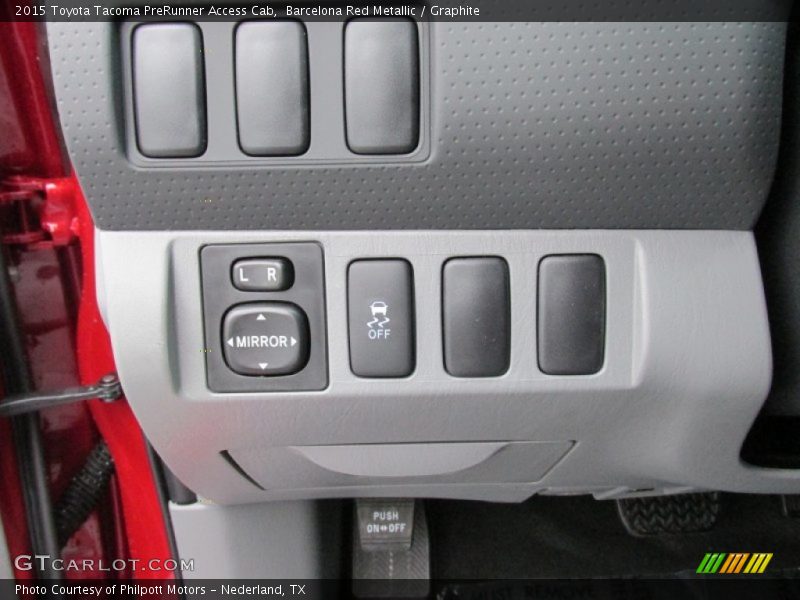 Controls of 2015 Tacoma PreRunner Access Cab