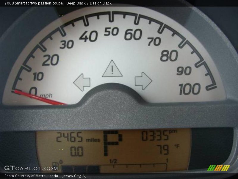 Deep Black / Design Black 2008 Smart fortwo passion coupe