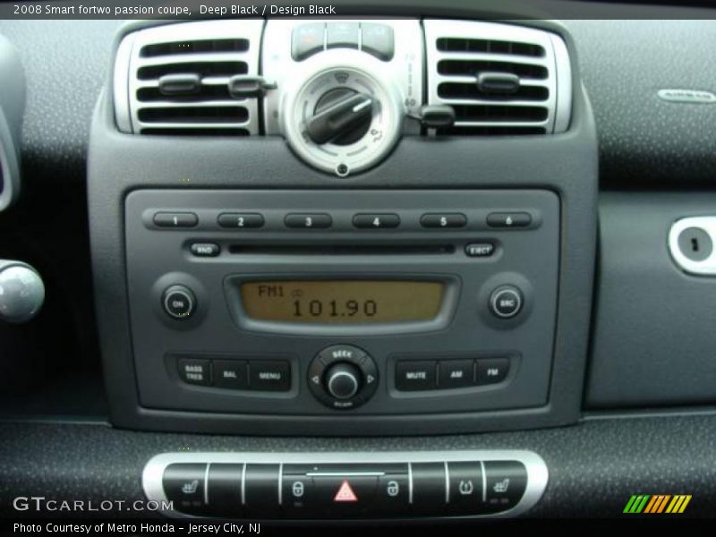 Deep Black / Design Black 2008 Smart fortwo passion coupe