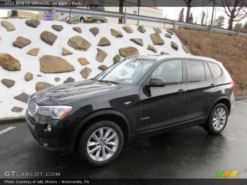 Jet Black / Black 2015 BMW X3 xDrive28i