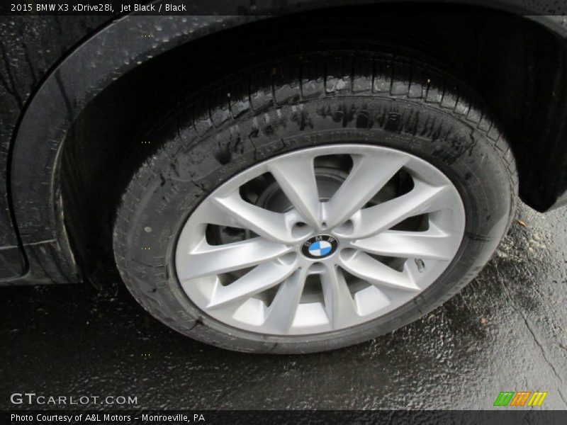 Jet Black / Black 2015 BMW X3 xDrive28i