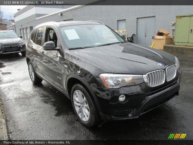 Jet Black / Black 2015 BMW X3 xDrive28i