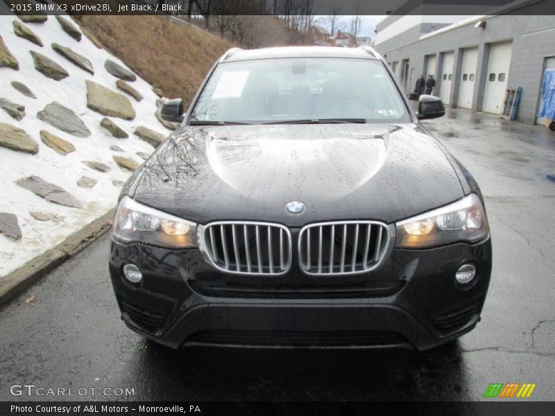 Jet Black / Black 2015 BMW X3 xDrive28i