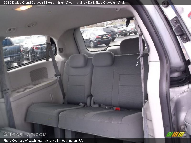 Bright Silver Metallic / Dark Slate Gray/Light Shale 2010 Dodge Grand Caravan SE Hero