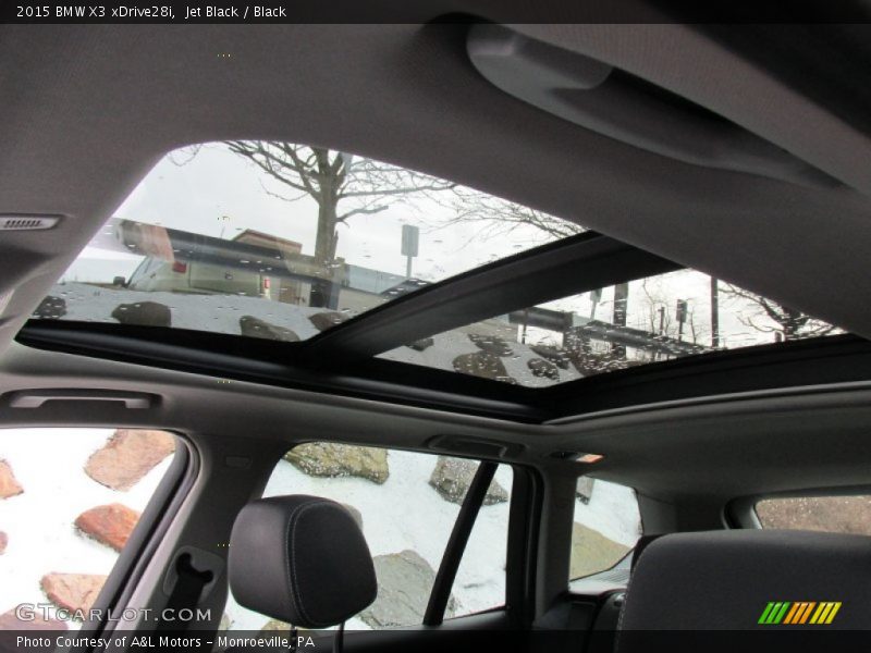 Jet Black / Black 2015 BMW X3 xDrive28i