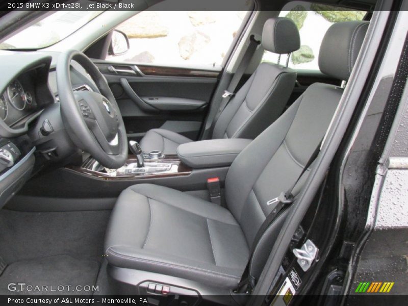 Jet Black / Black 2015 BMW X3 xDrive28i