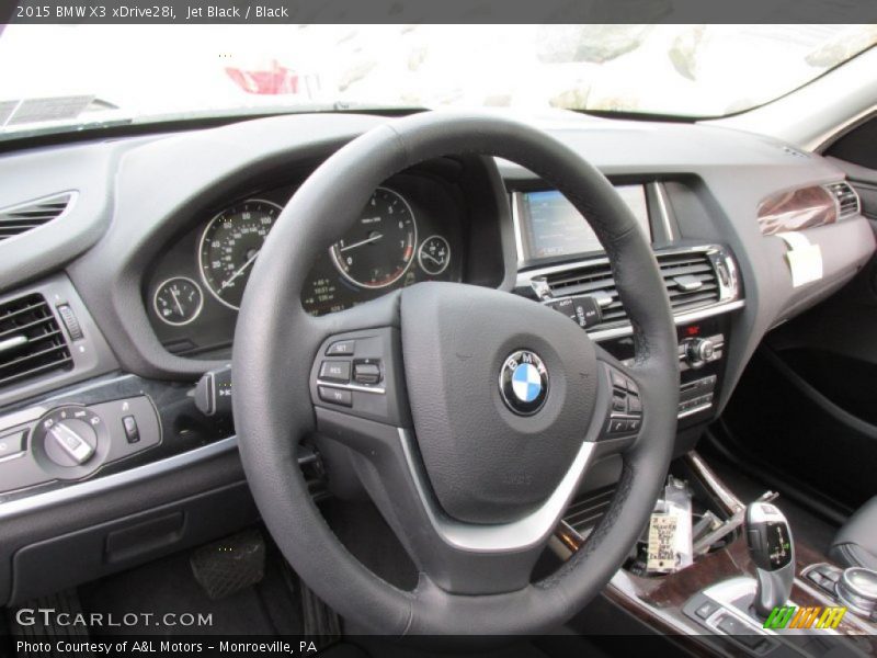 Jet Black / Black 2015 BMW X3 xDrive28i