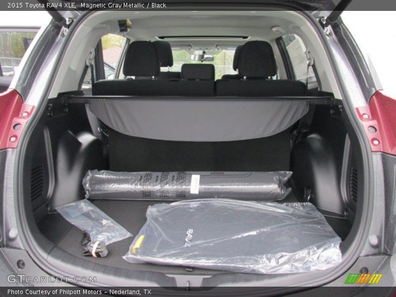 Magnetic Gray Metallic / Black 2015 Toyota RAV4 XLE